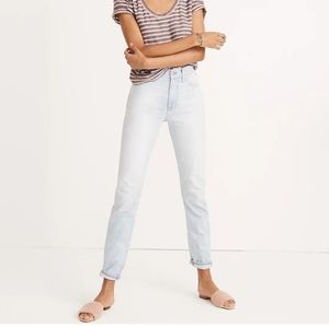 NWT Madewell Perfect Vintage Jean in Fitzgerald Wash